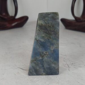 Labradorite Obelisk from Madagascar | Crystal Decor